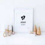 Affiche naissance prénom