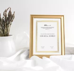 certificat mariage religieux