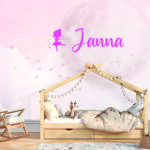 Sticker personnalisé avec le prénom de l'enfant