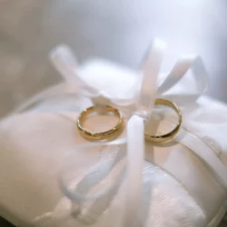 mariage déco or