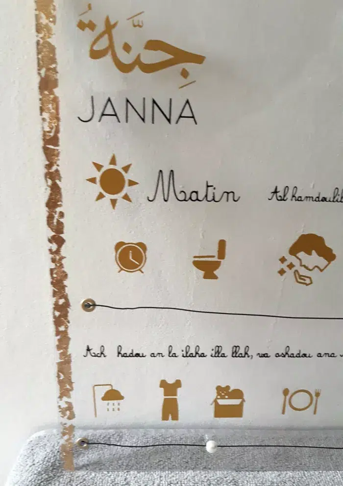 tableau des routines pour enfant 3