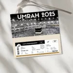 Carte d'embarquement Umrah Hajj