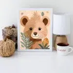 Affiche animaux de la jungle