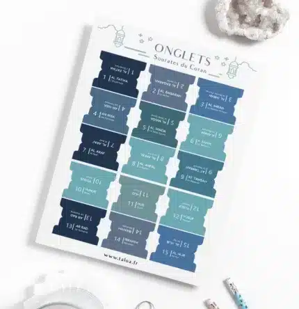 Onglets Sourates Coran – Image 6