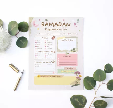 Planner Ramadan à imprimer – Image 2