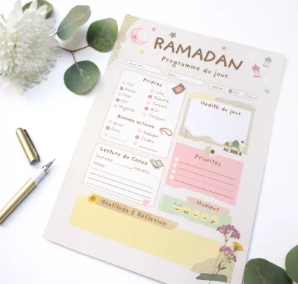 Planner Ramadan à imprimer – Image 3