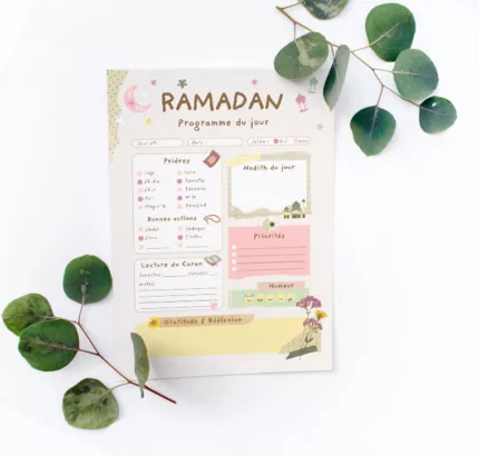 Planner Ramadan à imprimer – Image 4